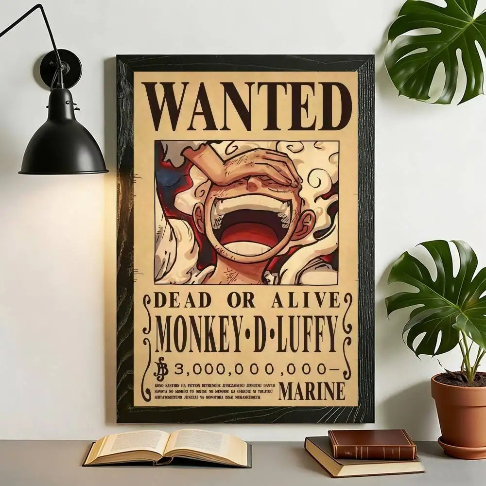 One Piece Wanted Posters