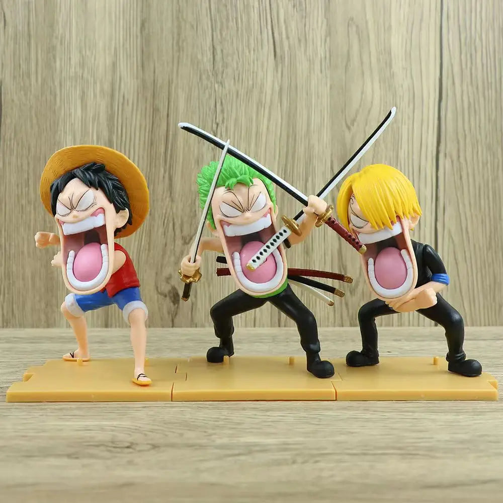 Luffy Sanji Zoro Action Figure