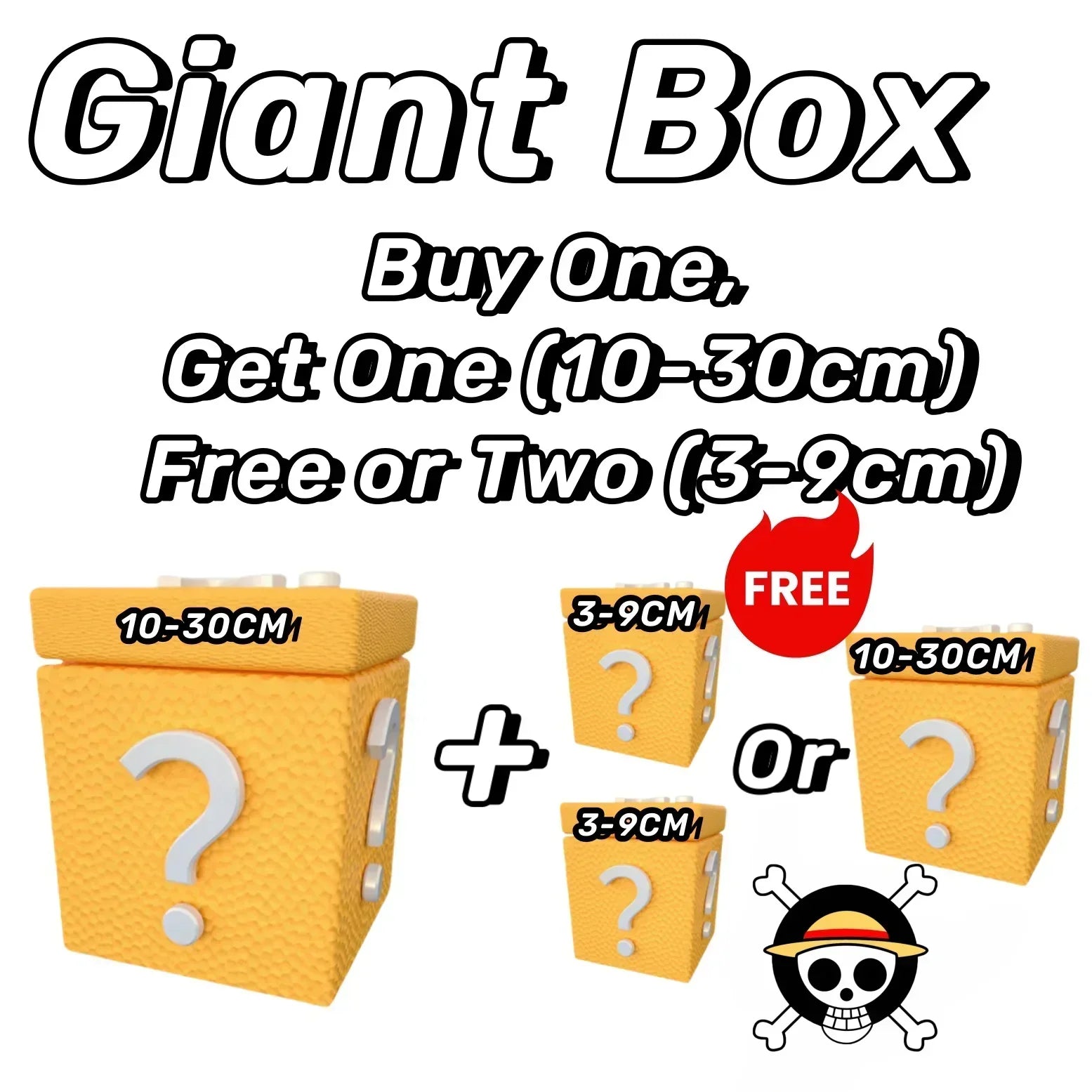 One Piece Anime Character Figure Mystery Box Surprise