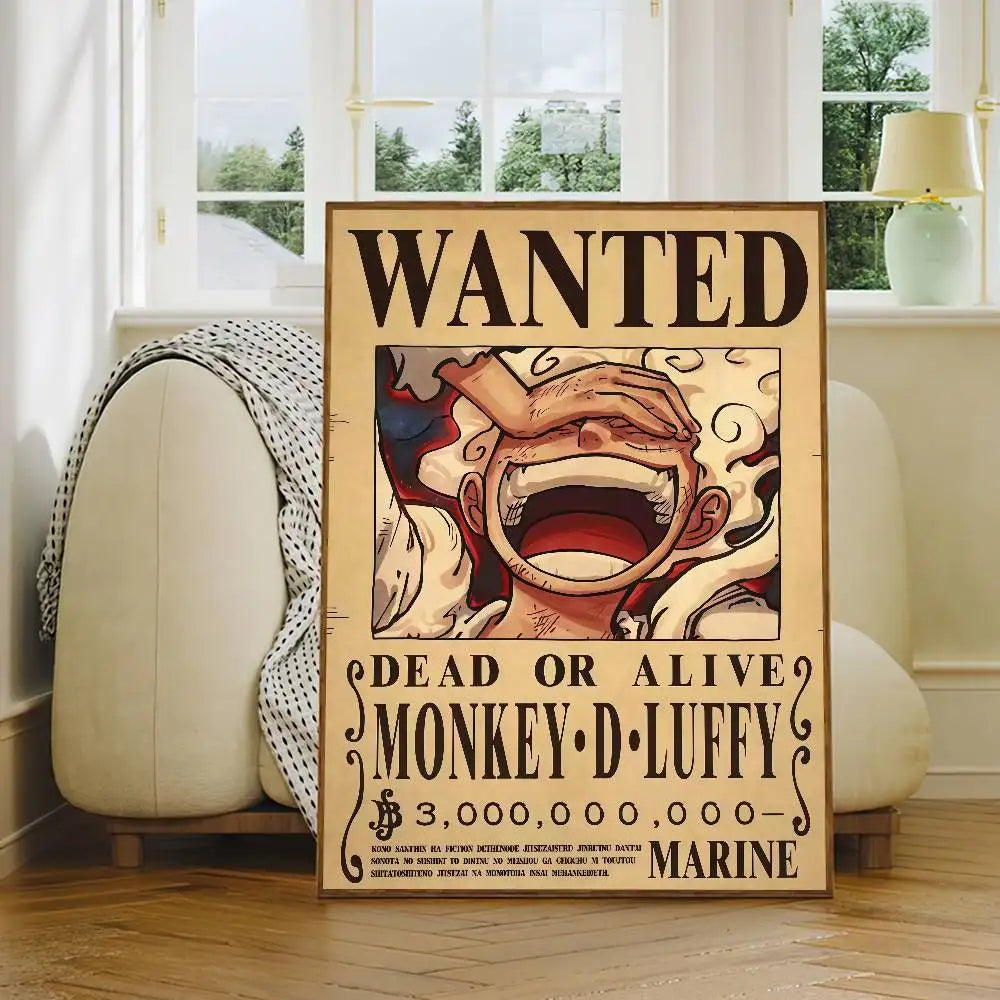 One Piece Wanted Posters