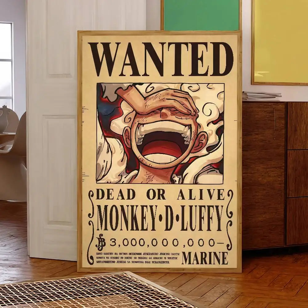 One Piece Wanted Posters