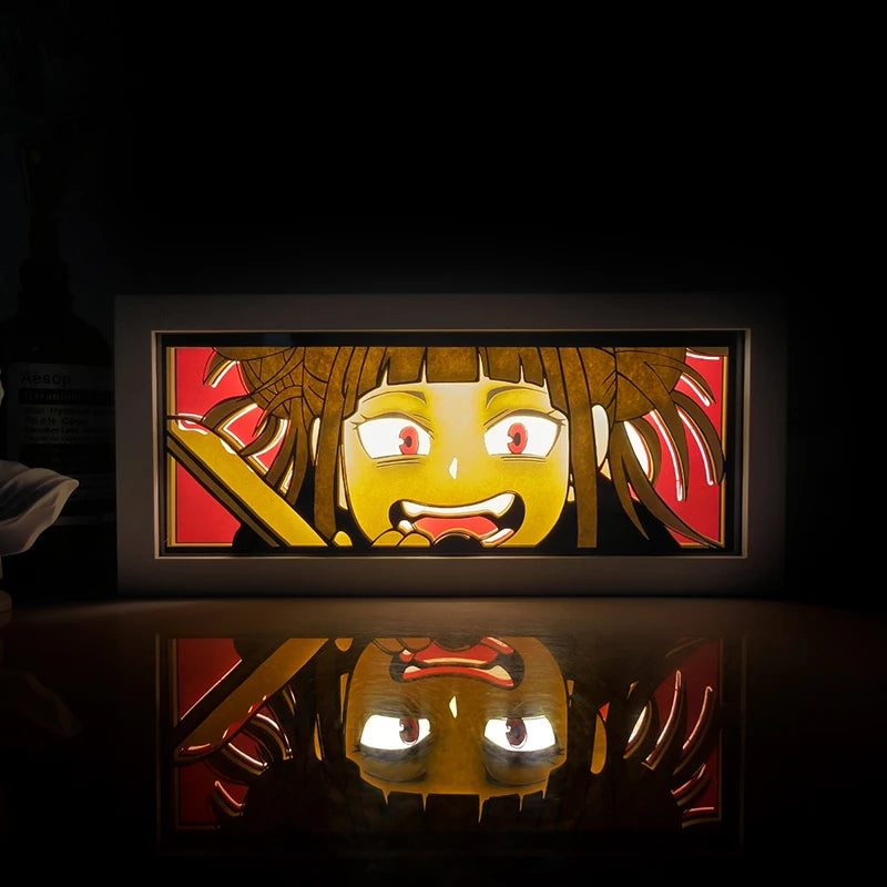 Anime One Piece Shadow Box Light Decoration