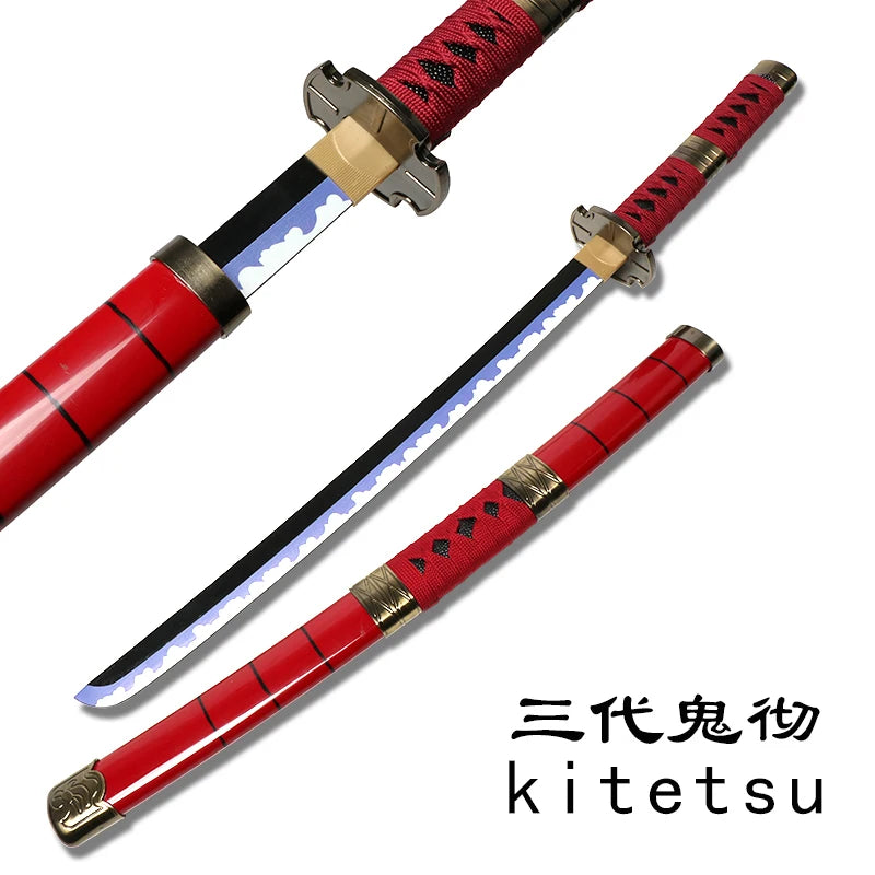 80cm Zoro Bamboo Katana Sword