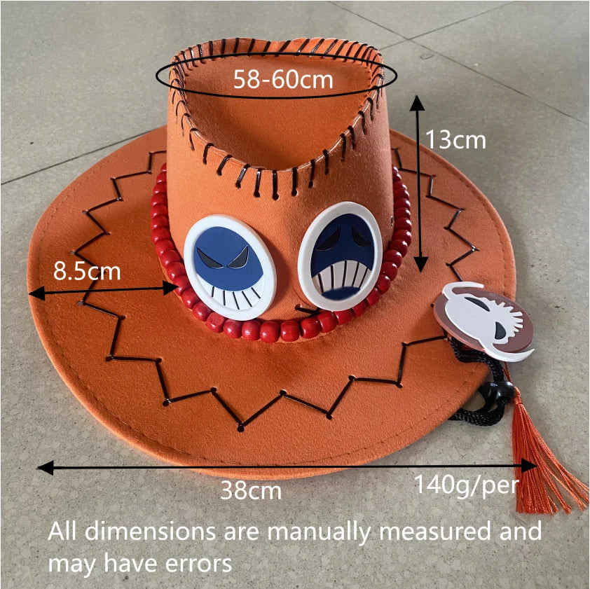 Portgas D Ace Cosplay Hat