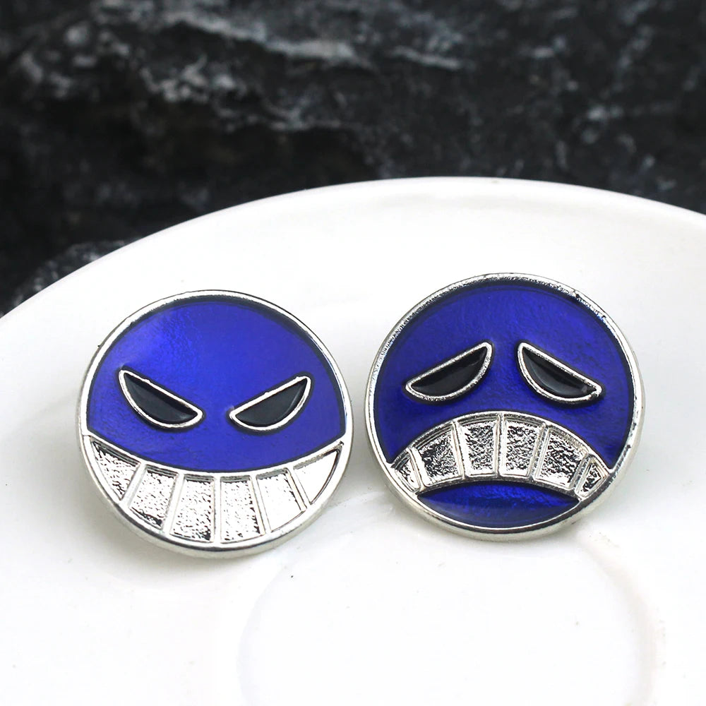 One Piece Necklace Portgas D Ace Keychain