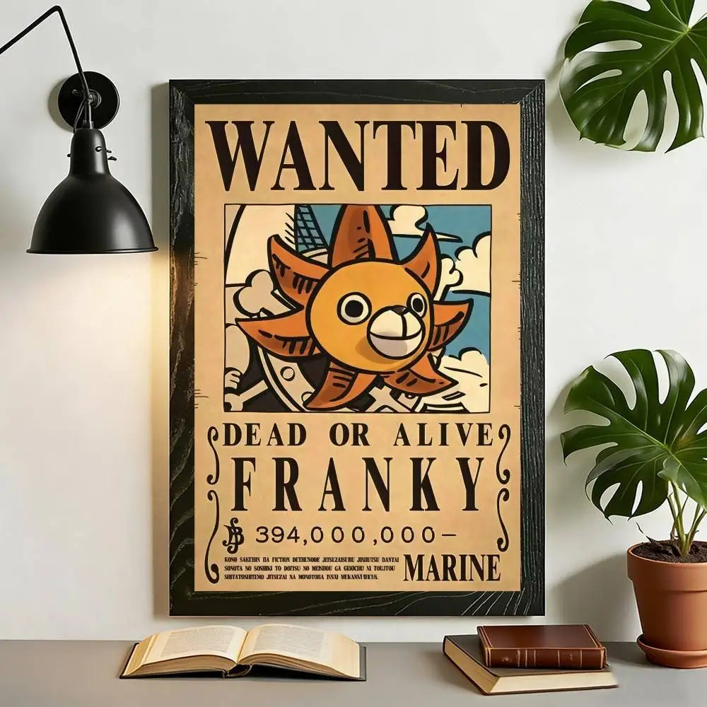 One Piece Wanted Posters