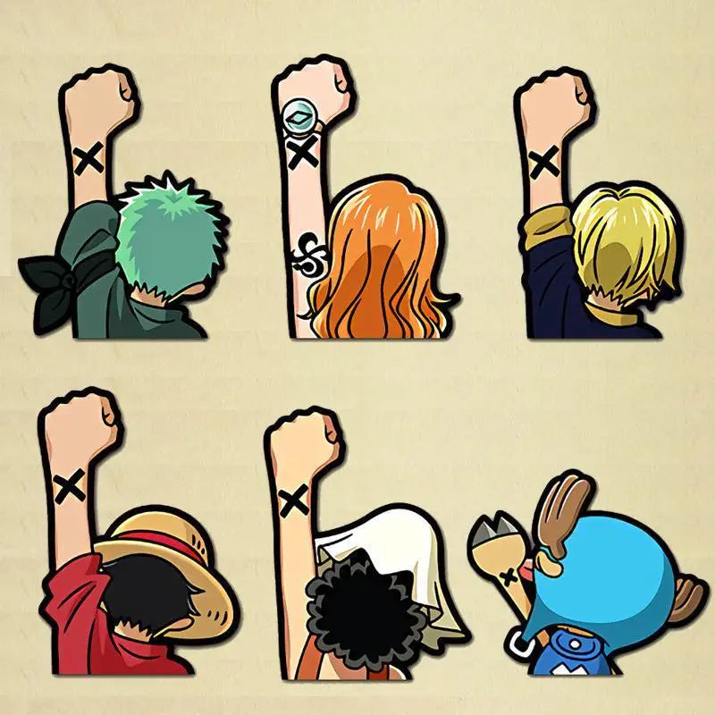 Straw Hats One Piece Stickers
