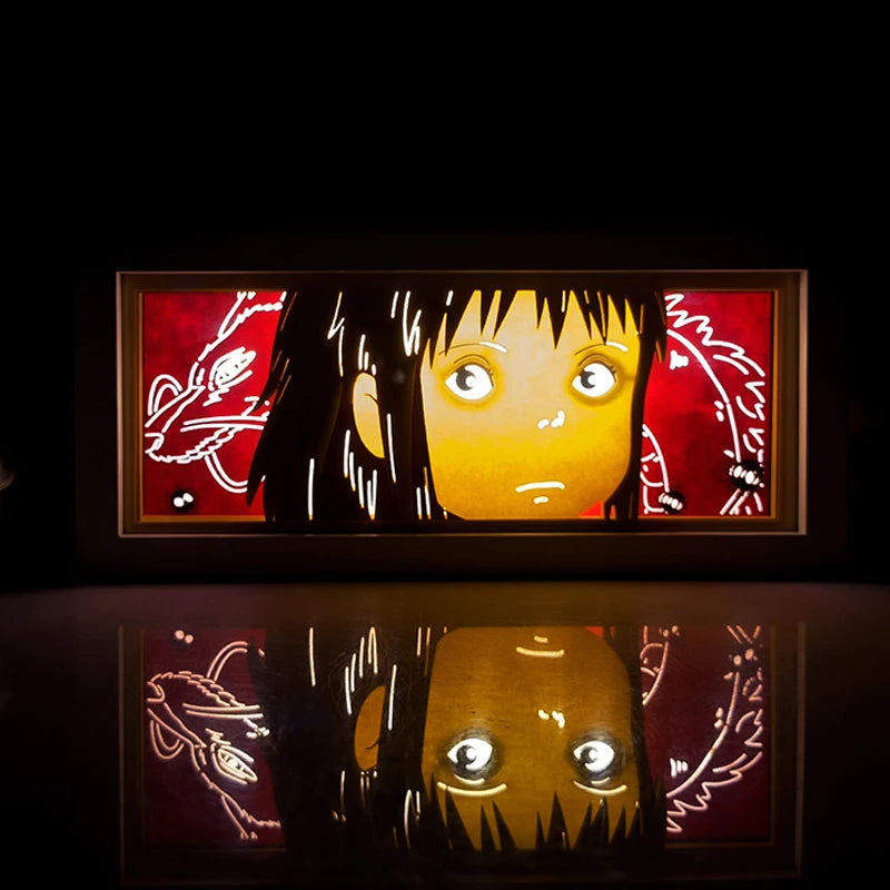 Anime One Piece Shadow Box Light Decoration