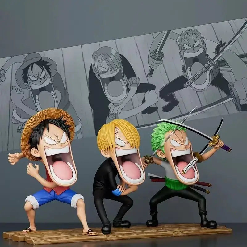 Luffy Sanji Zoro Action Figure