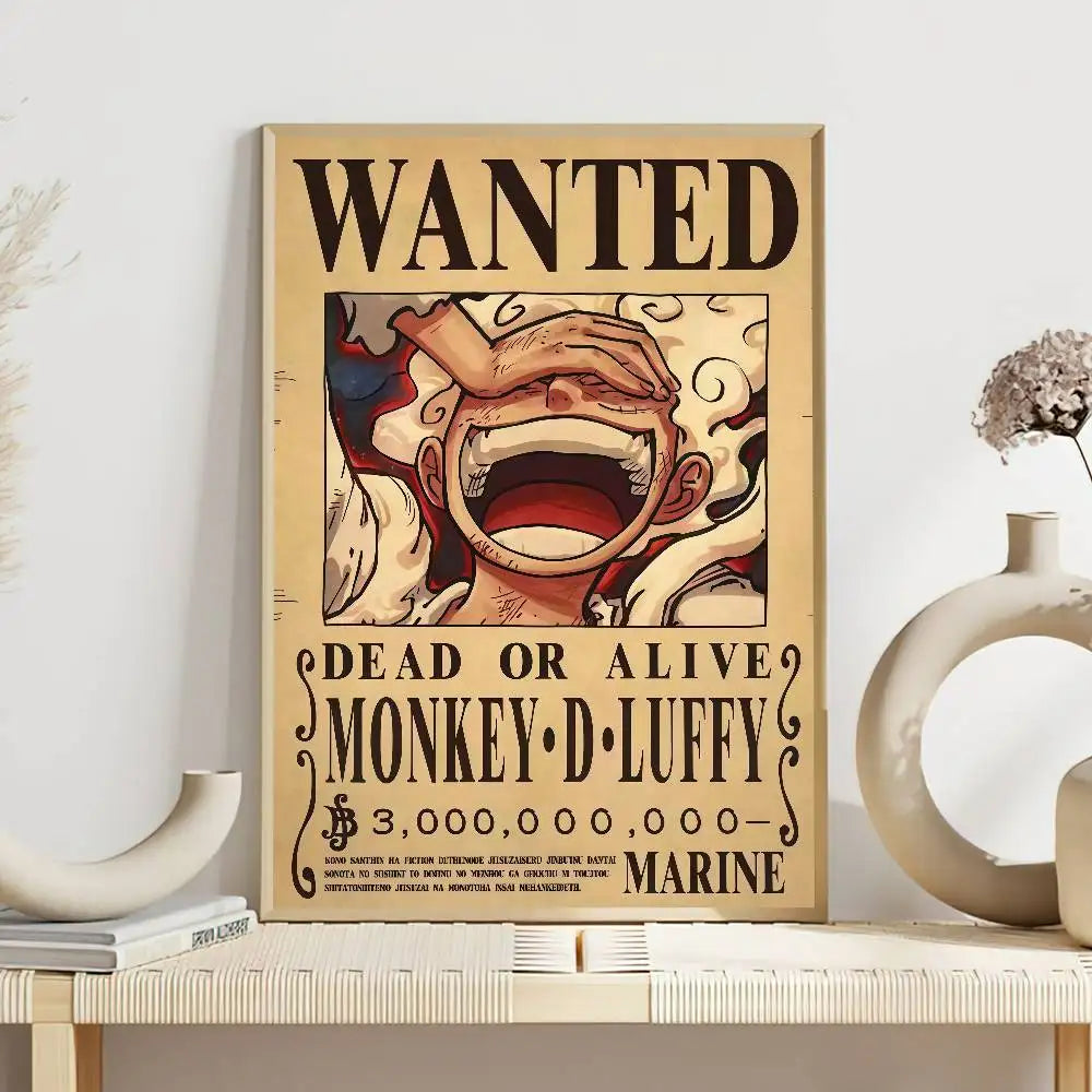 One Piece Wanted Posters