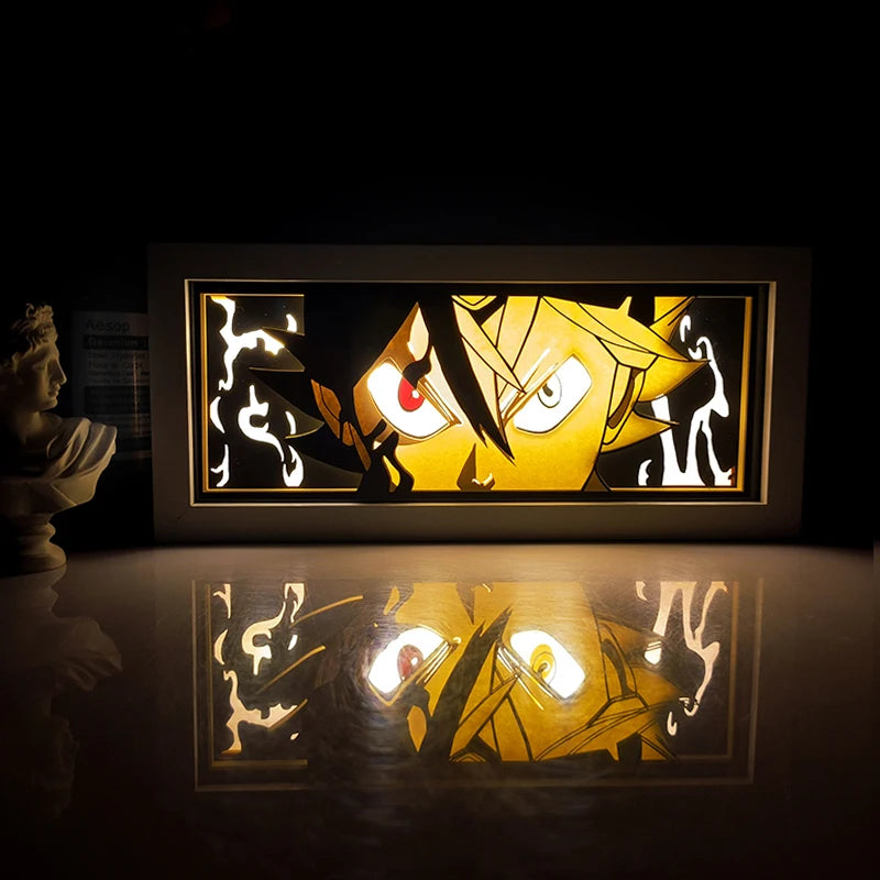 Anime One Piece Shadow Box Light Decoration