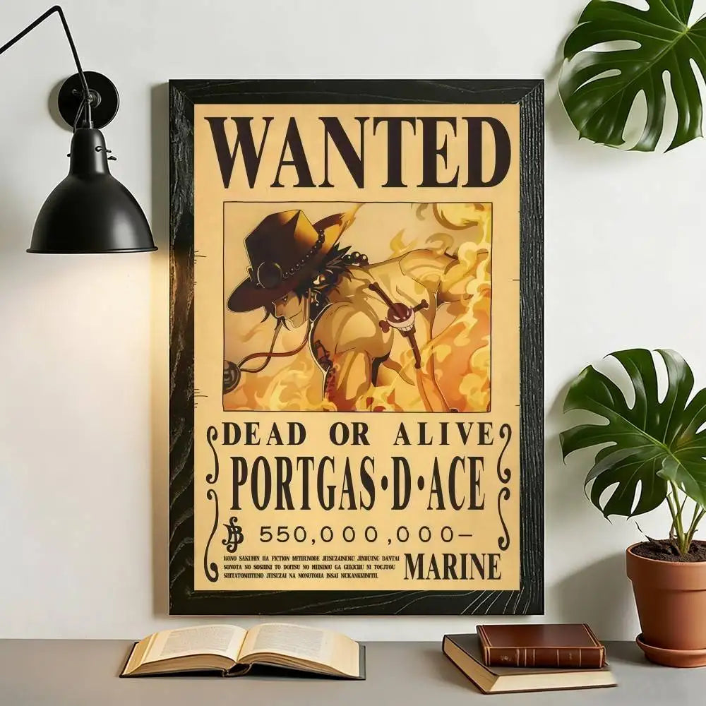 One Piece Wanted Posters