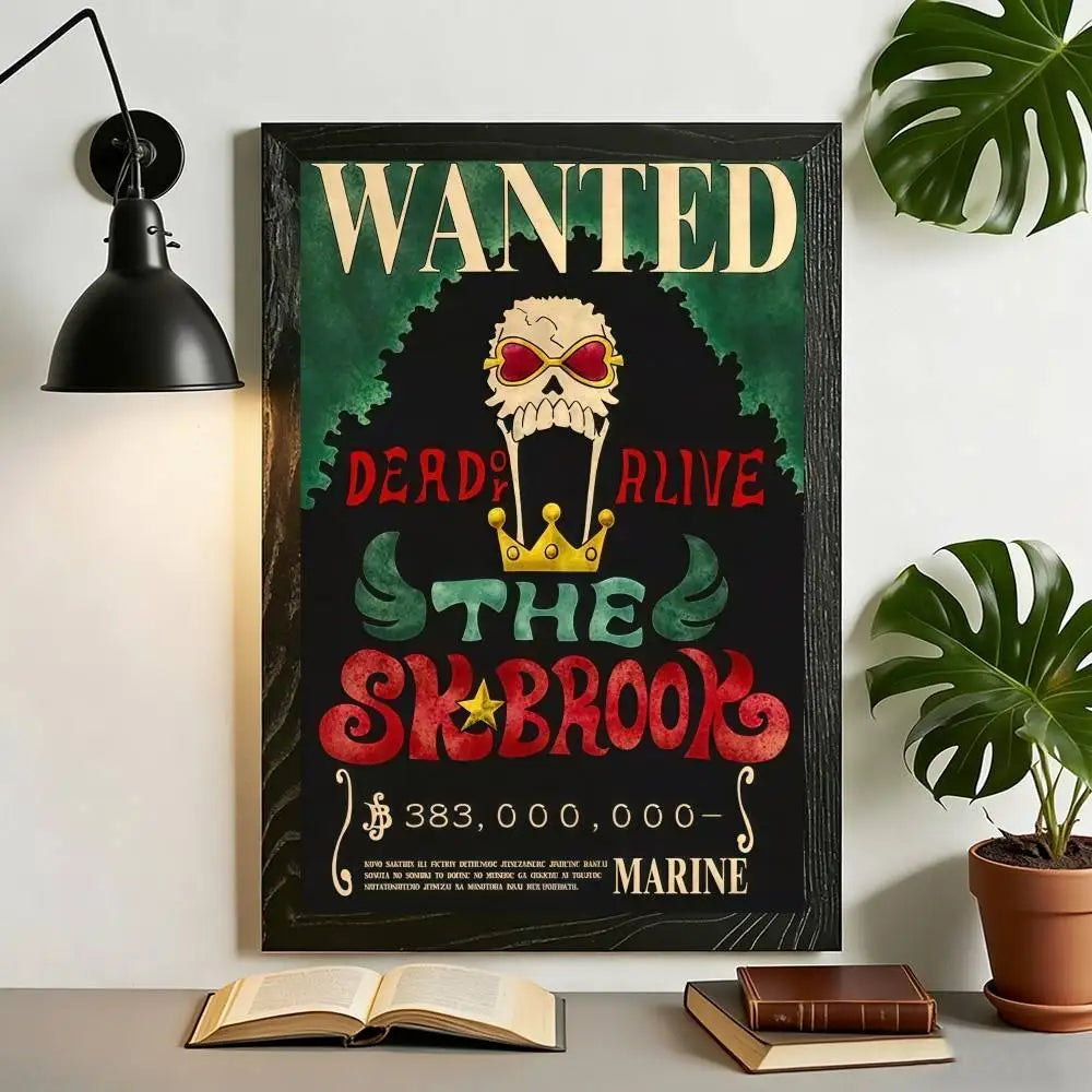 One Piece Wanted Posters