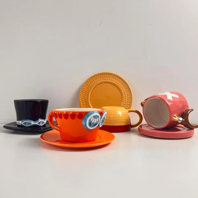 Luffy / Ace / Sabo / Chopper Cups
