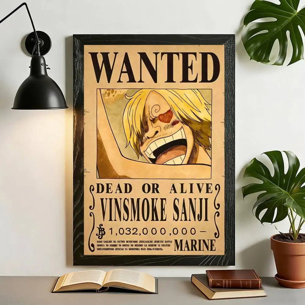 One Piece Wanted Posters