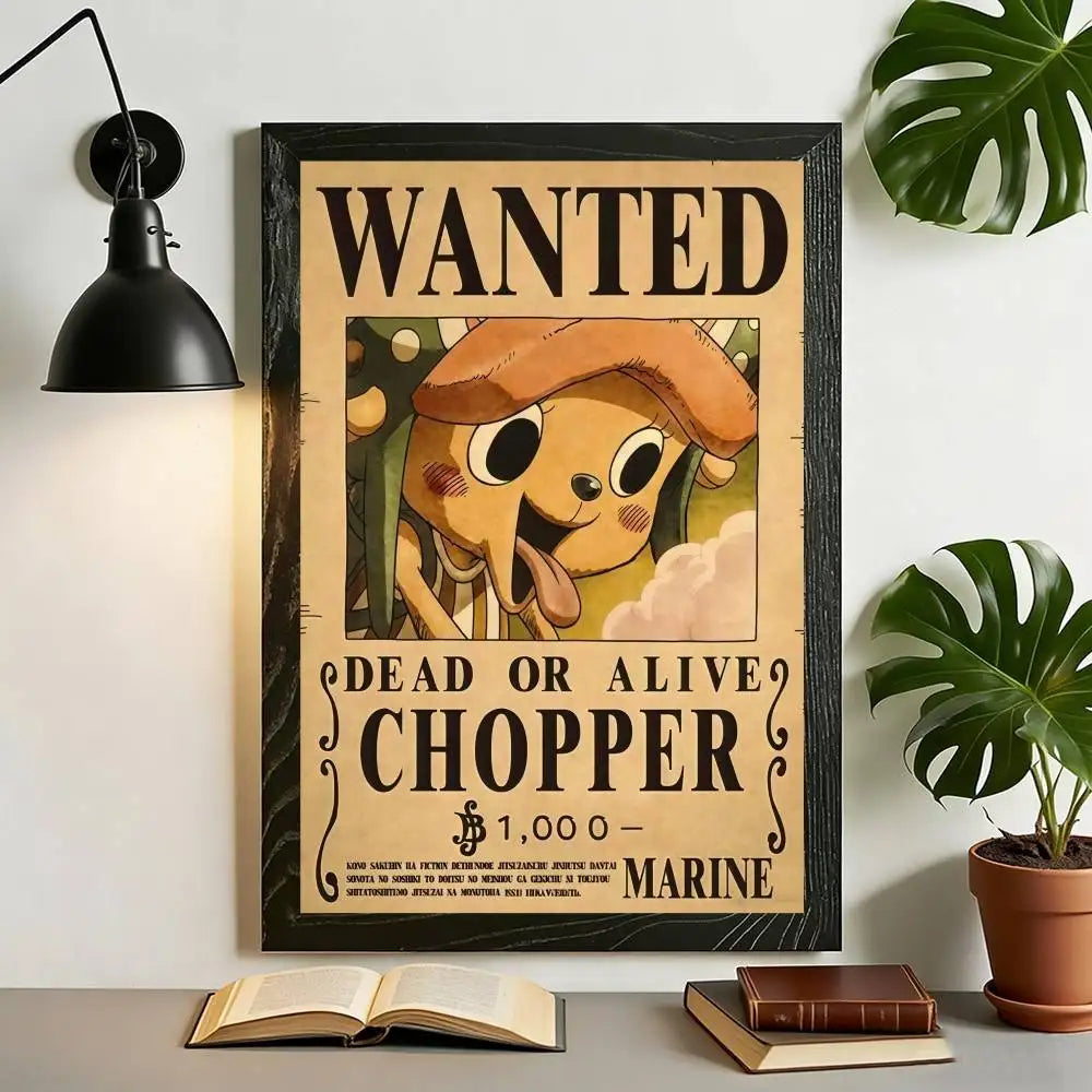 One Piece Wanted Posters