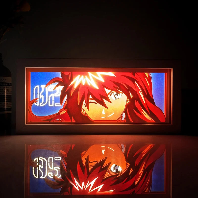 Anime One Piece Shadow Box Light Decoration