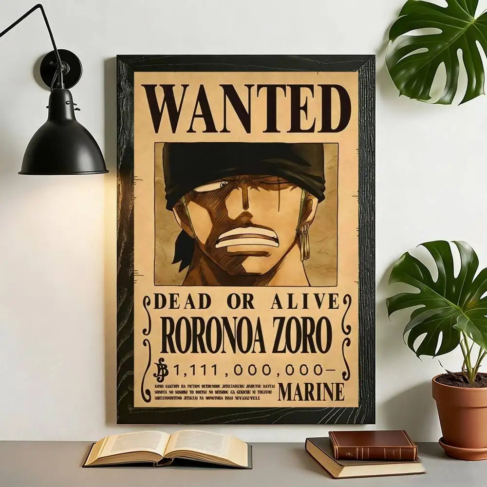 One Piece Wanted Posters