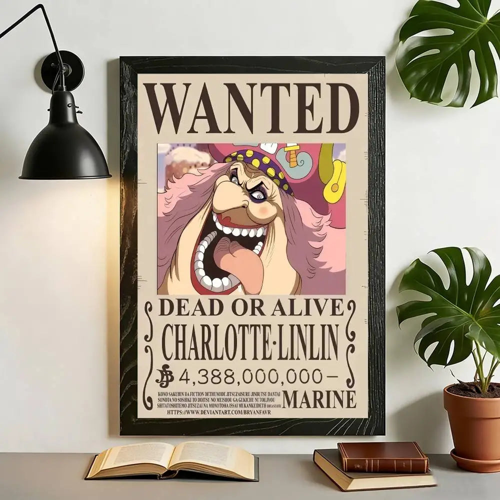 One Piece Wanted Posters