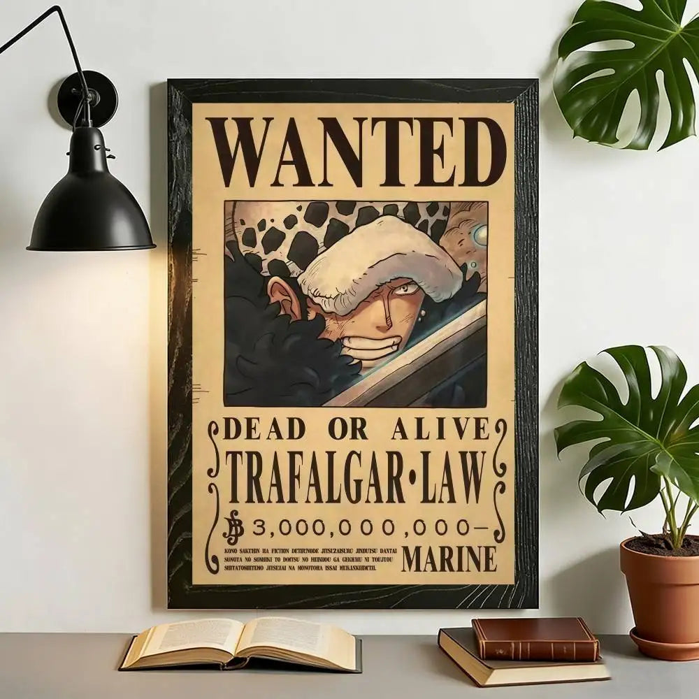 One Piece Wanted Posters